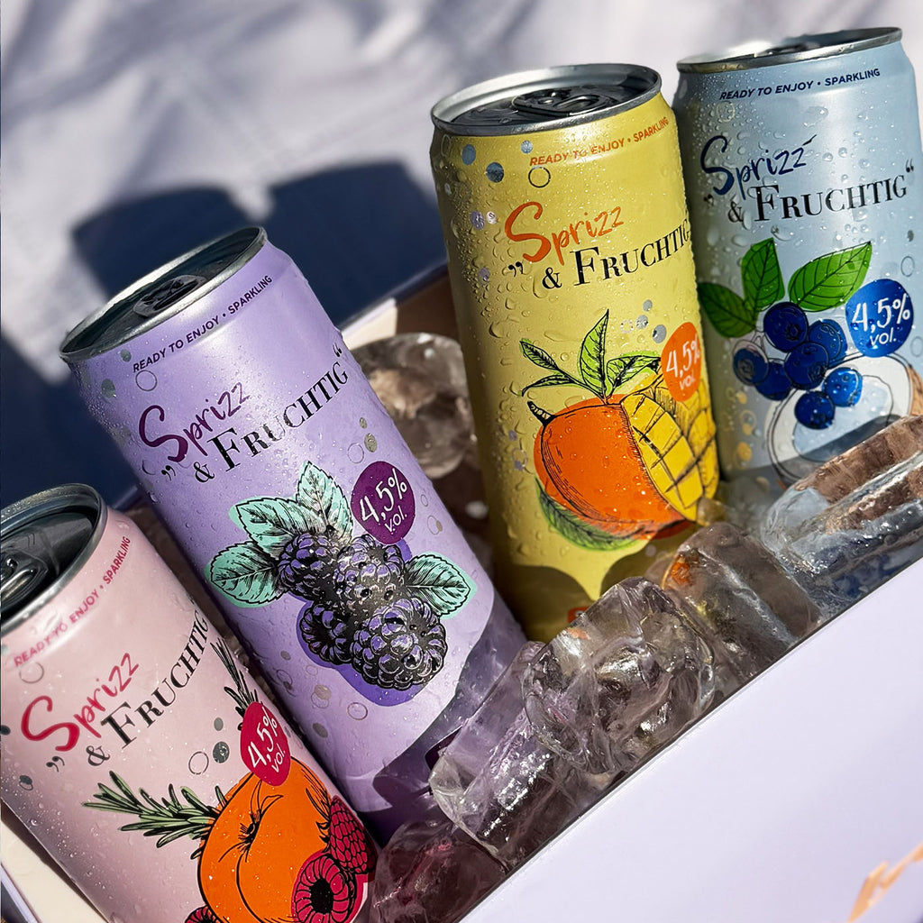 Sprizz & Fruchtig Produkte der WZG als fruchtige Auswahl für sommerliche Genussmomente
