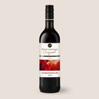 Flasche Württemberger Original Schwarzriesling vor hellem Hintergrund