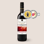Würtemmberger Original Schwarzriesling Rotwein der WZG aus Württemberg mit mehreren sichtbaren Weinprämierungen.