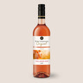 Württemberger Original Trollinger Rosé von WZG in der Flasche vor hellem Hintergrund.