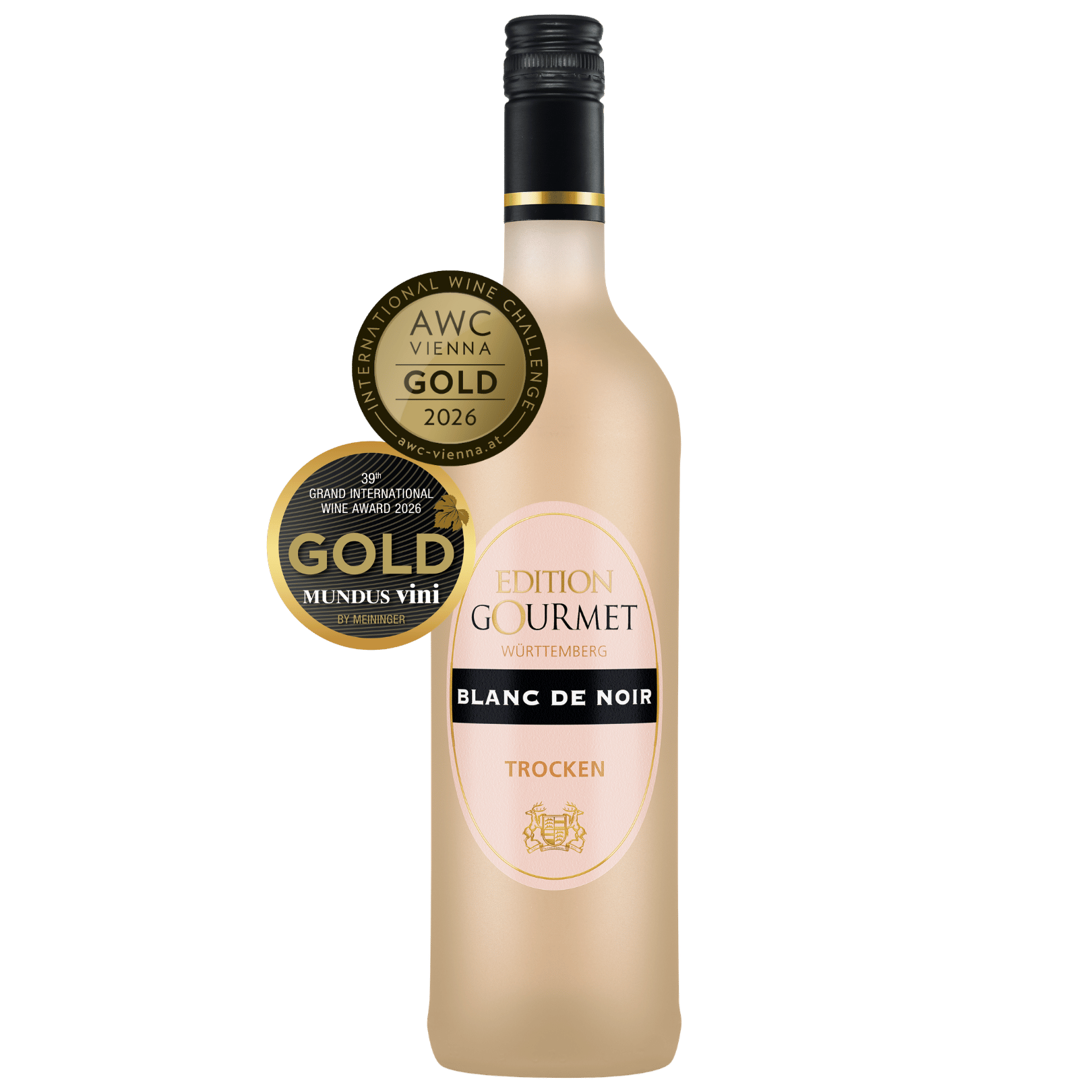 Edition Gourmet Blanc de Noir trocken mit Goldmedaillen 