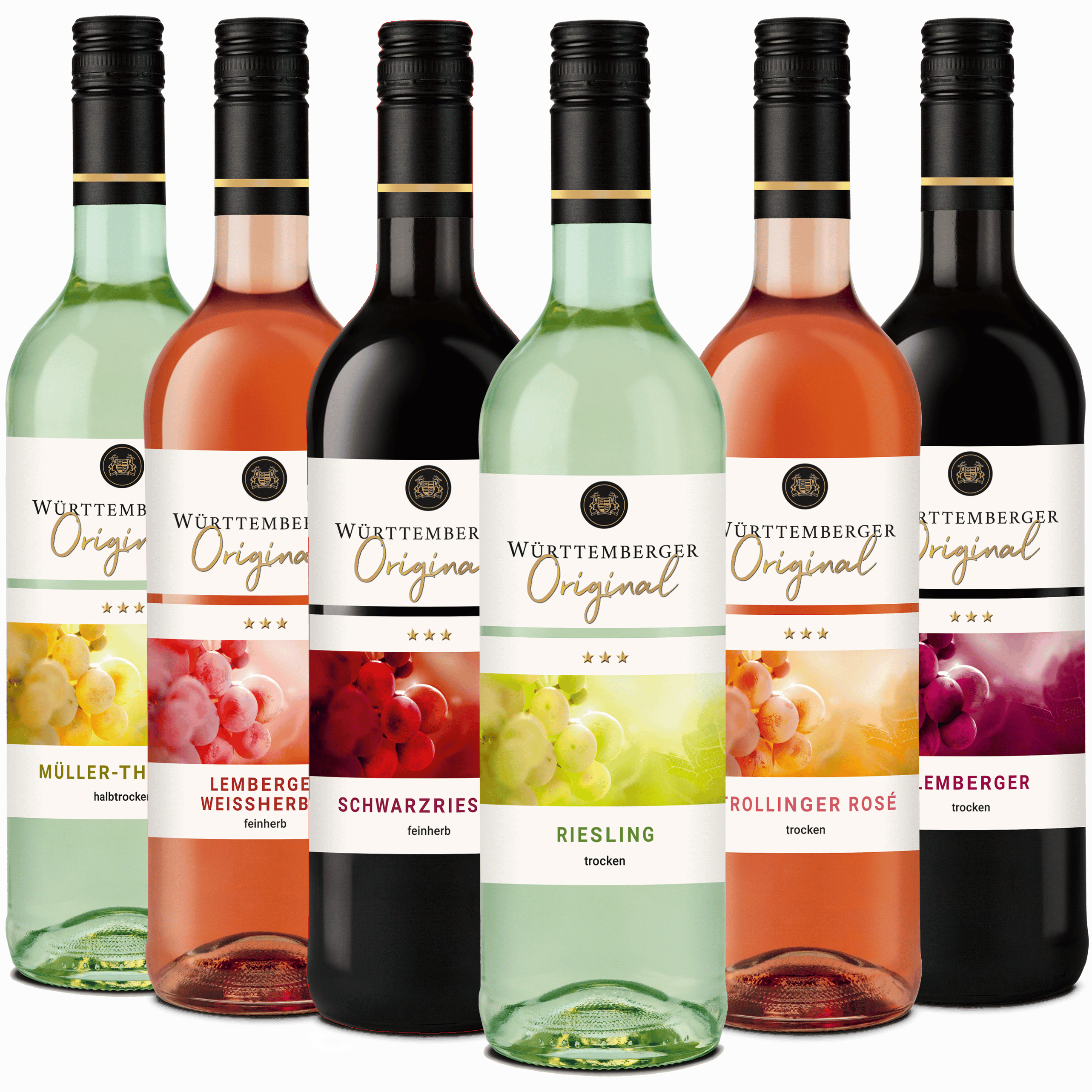 Weinpaket der Serie Württemberger Original aus dem WZG Weinshop