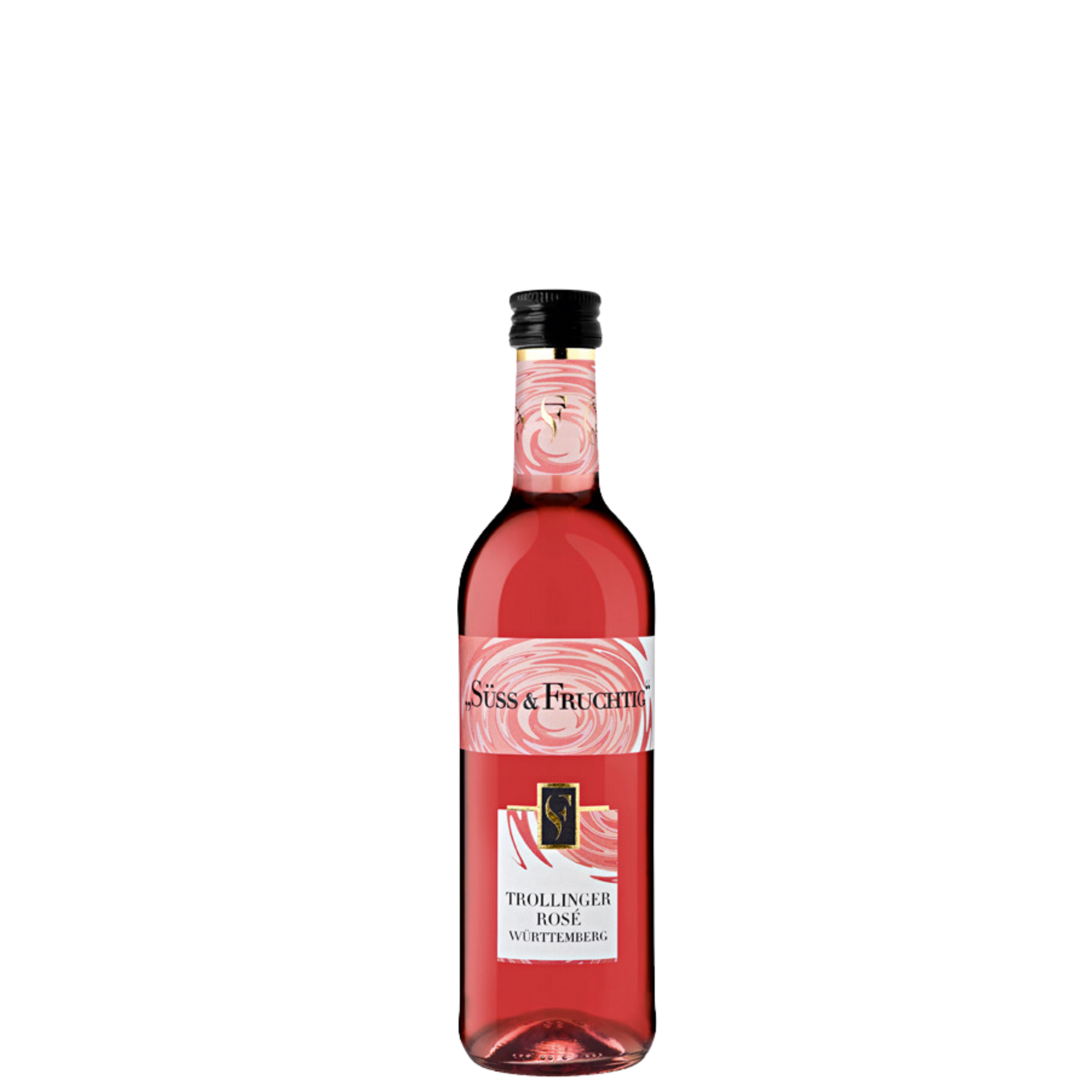 Roséwein Kleinflasche der Sorte Trollinger aus dem WZG Weinshop