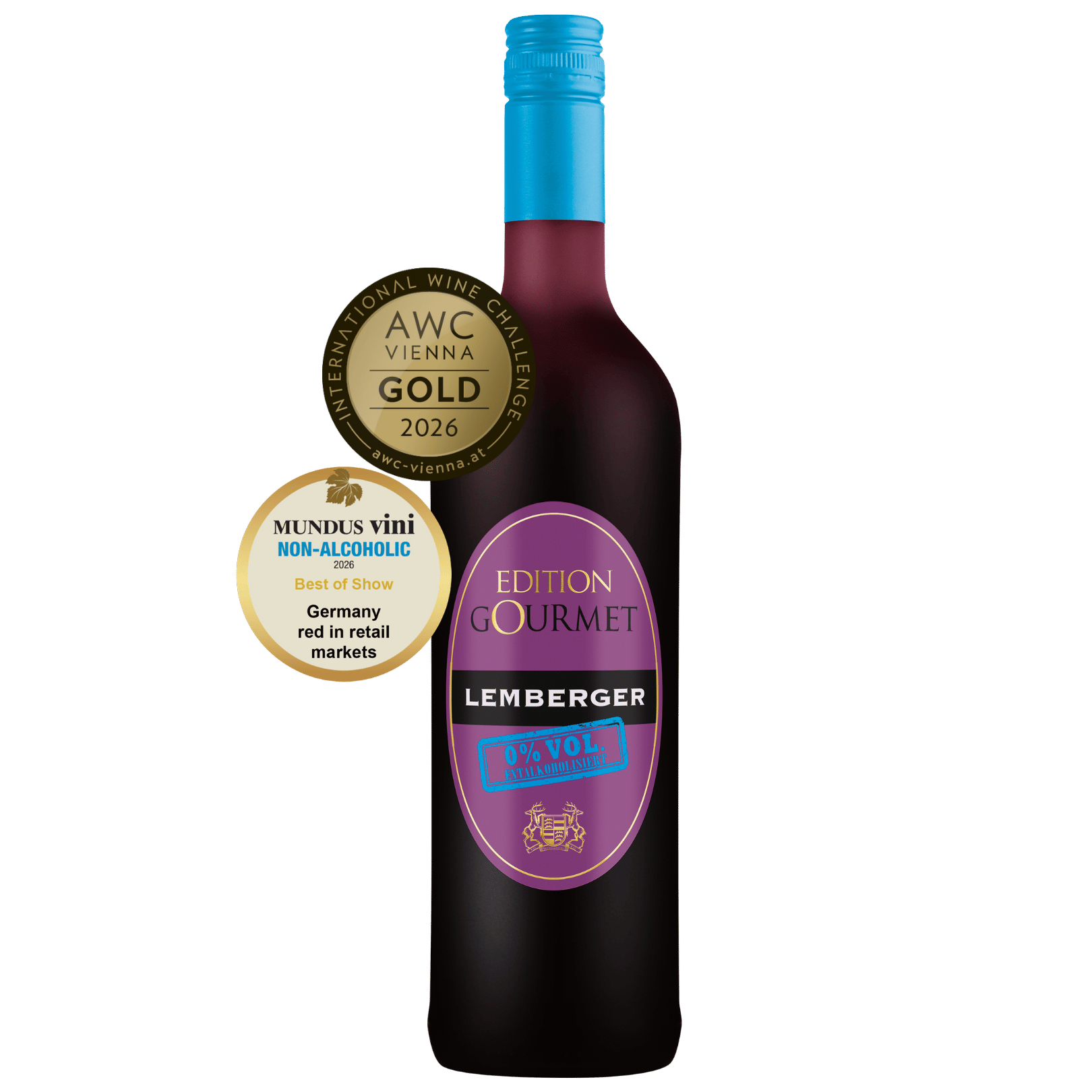 entalkoholisierter Rotwein Edition Gourmet Lemberger 