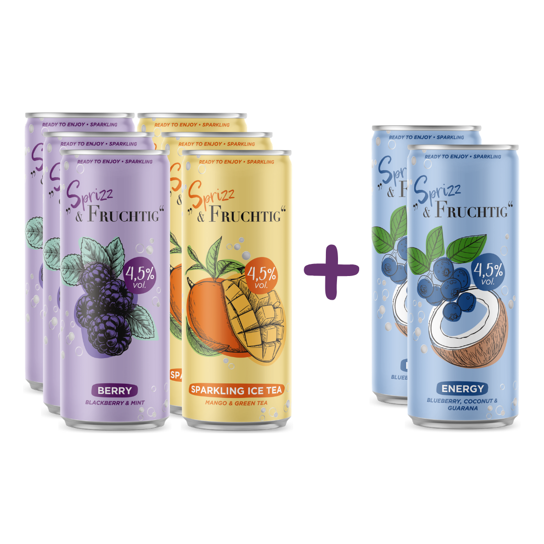 Sprizz & Fruchtig Infusion 6+2 Probierpaket
