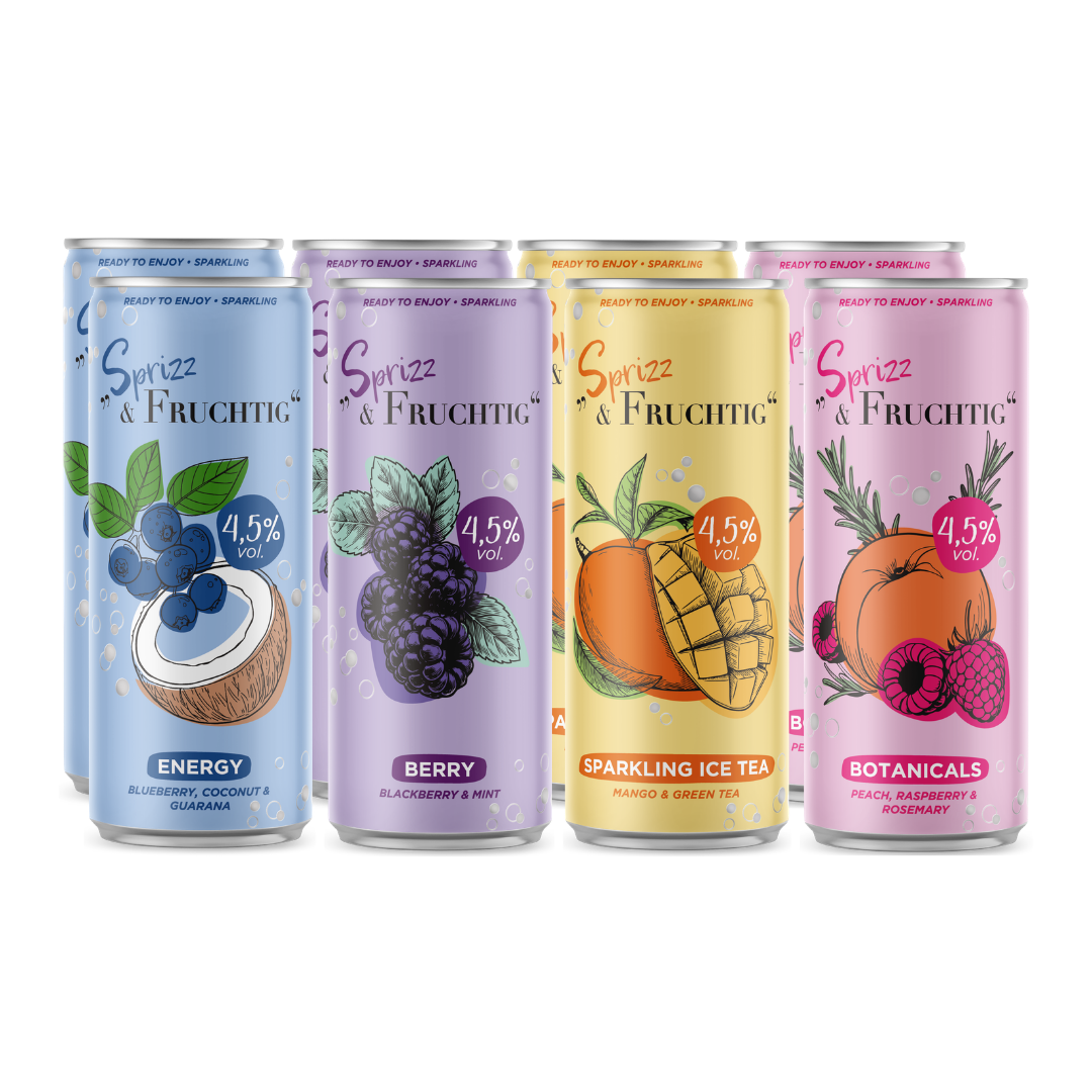 Sprizz & Fruchtig Infusion 6+2 Probierpaket